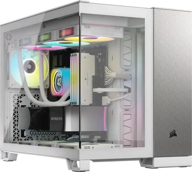 Carcasa Corsair 2500X, RGB, Mid Tower, Grey