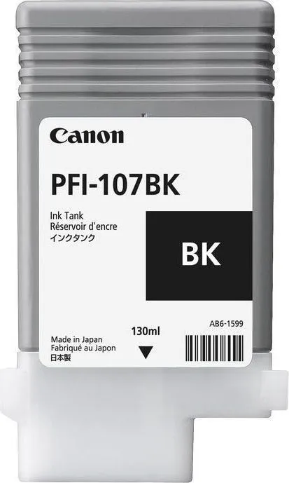 Cartus Canon PFI-107BK, Black