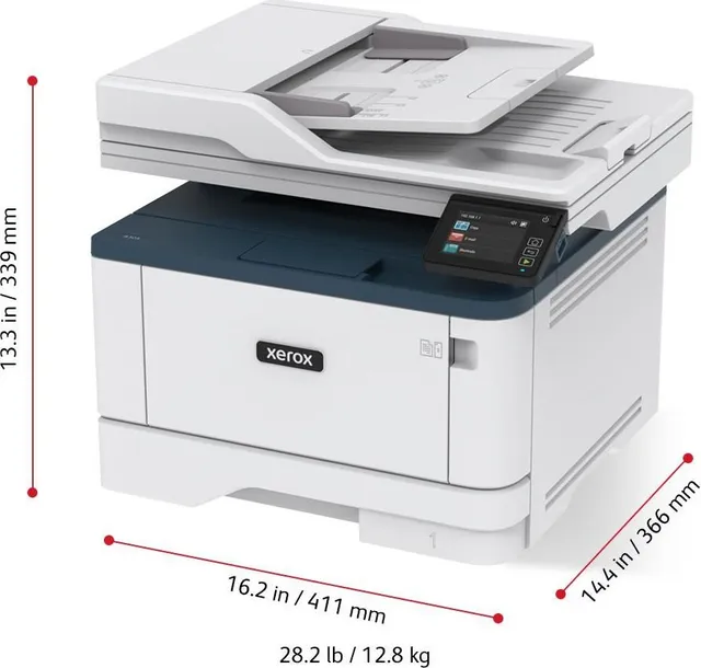 Multifunctional laser Xerox B315, format A4, Monocrom, Duplex, USB/LAN/Wi-Fi