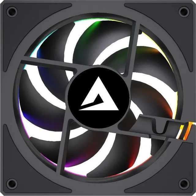 Ventilator Carcasa Alphagear Radiant Reversed, 12 cm, RGB