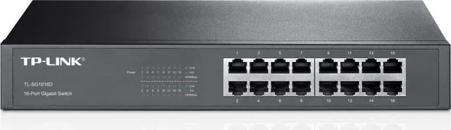 Switch TP-Link TL-SG1016D, 16 port, 10/100/1000 Mbps