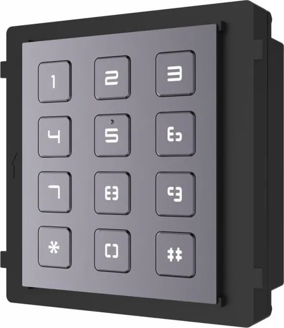 Modul de extensie videointerfon cu tastatura Hikvision DS-KD-KP