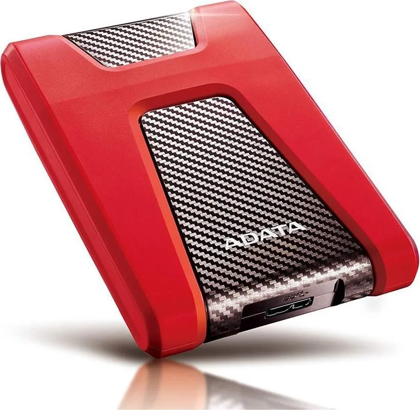 HDD Extern Adata HD650, 1TB, Rosu, USB 3.1