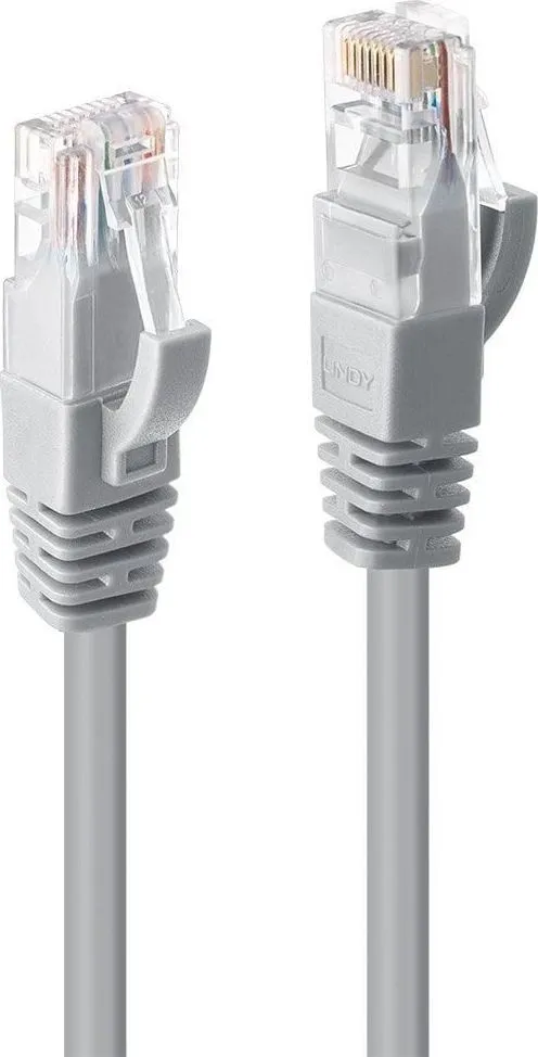 Cablu retea Lindy 3m Cat.6 U/UTP, Grey