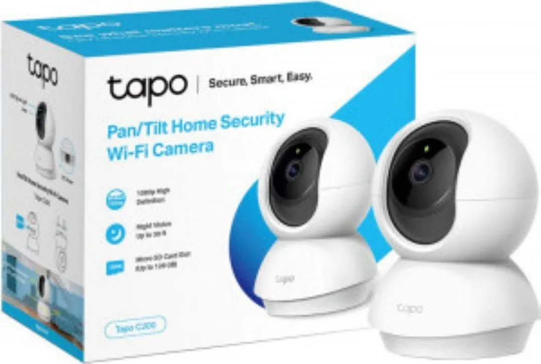 Camera Supraveghere WIFI Tp-link, wireless Tapo C200, Senzor 1/2.9", 1080p, 15fps