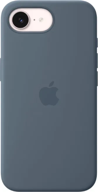 iPhone 17e Silicone Case with MagSafe – Anchor Blue