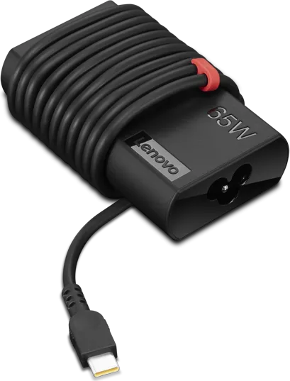 Incarcator Laptop Lenovo Slim USB-C 65W AC Adapter, 65W, Negru