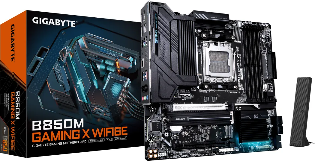 Placa de baza Gigabyte B850M Gaming X WIFI6E, Socket AM5, DDR5, Micro-ATX