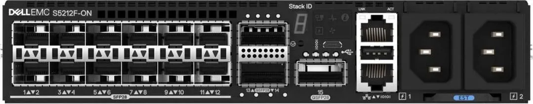 Switch DELL EMC PowerSwitch S5212F-ON, 12 porturi