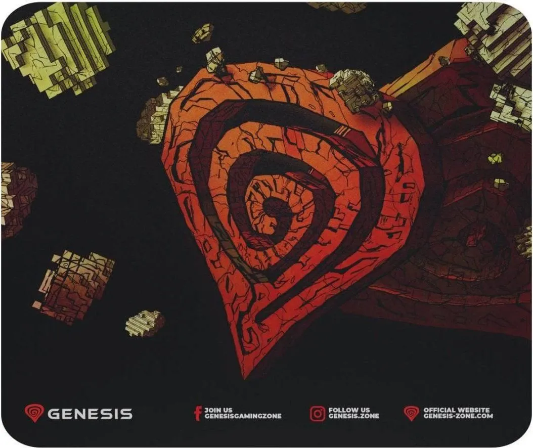 Mousepad Gaming Genesis Ancient Stone, 250 x 210 mm, Multicolor