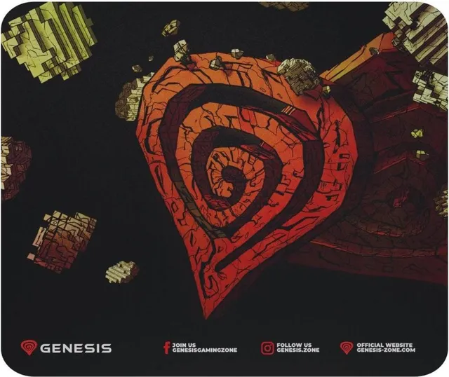 Mousepad Gaming Genesis Ancient Stone, 250 x 210 mm, Multicolor
