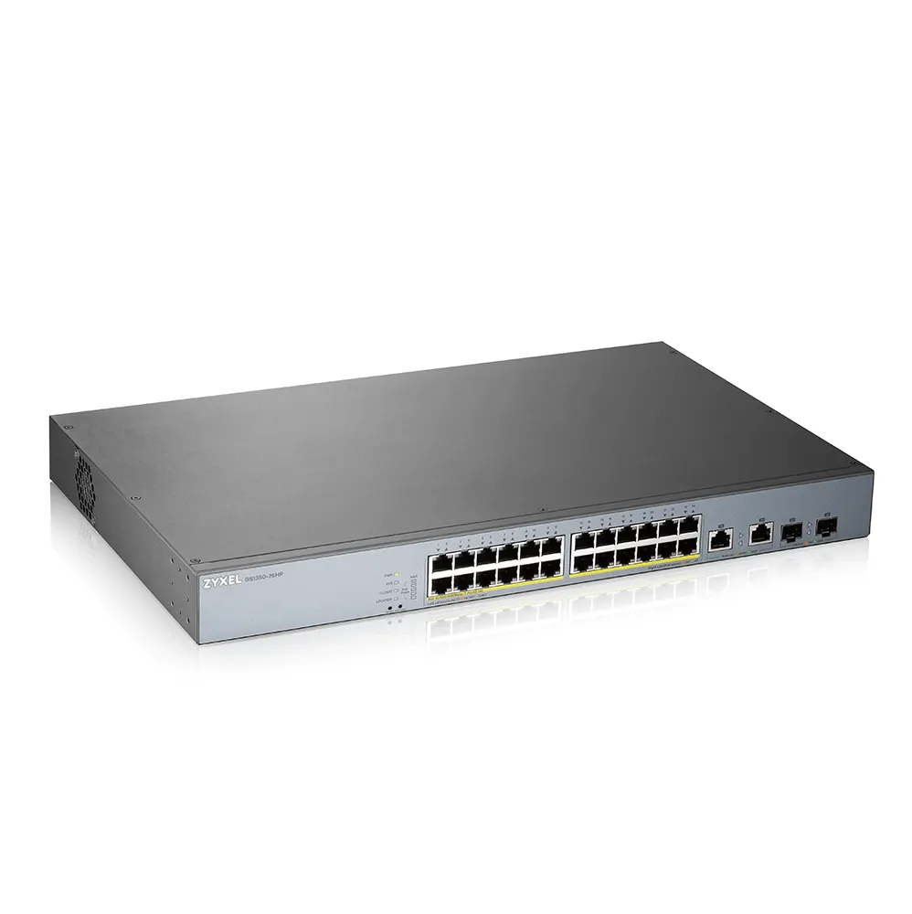 Switch Zyxel Gigabit GS1350-26HP, 24 porturi, PoE