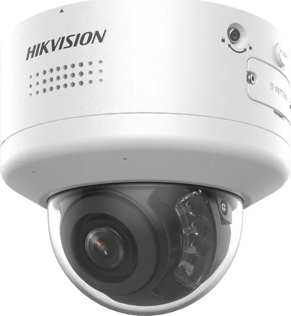 Camera de supraveghere IP Dome 4MP Hikvision DS-2CD2746G2H- IPTRZS2U/SL(2.8-12MM)