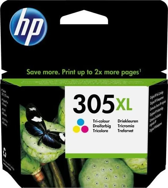 Cartus cerneala HP 3YM63AE Color Nr.305Xl High Yield 3Ym63Ae Original HP Deskjet 2320 Aio — Resigilat