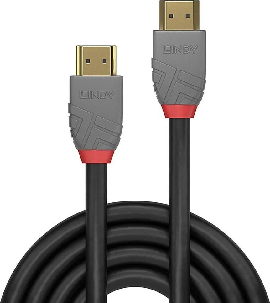 Cablu Lindy LY-36963, HDMI 2.0, 2m, Anthra Line
