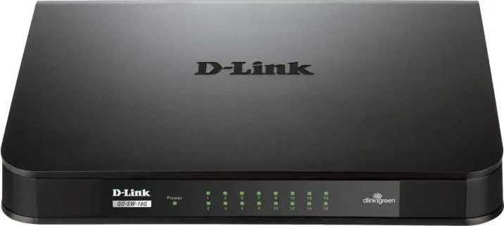 Switch D-Link GO-SW-16G, 16 port, 10/100/1000 Mbps