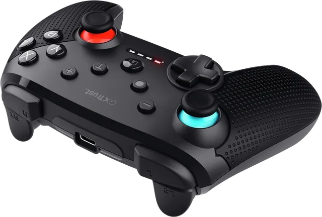 Controller wireless Trust Muta pentru consola Nintendo Switch, 15 butoane, Negru