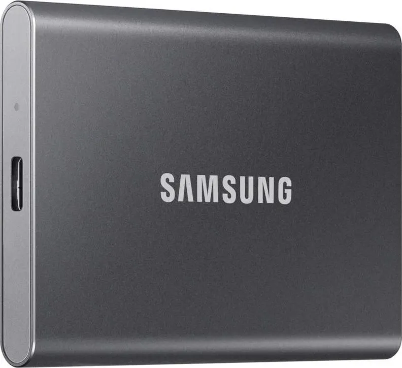 SSD Extern Samsung T7 2TB Titan Gray USB 3.2 tip C