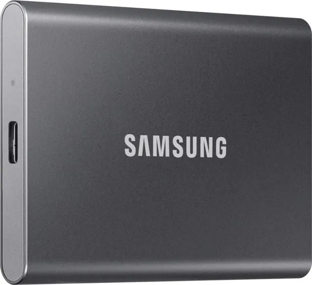 SSD Extern Samsung T7 2TB Titan Gray USB 3.2 tip C