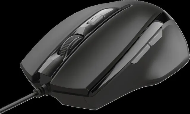 Mouse Trust Voca Comfort Mouse, 2400 dpi, negru
