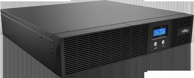 UPS nJoy Argus 3000, 1800W, LCD, USB, Rackmount 2U