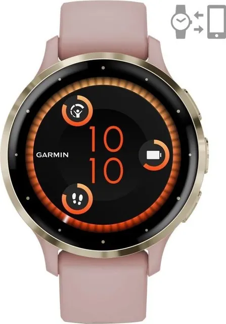 Ceas Garmin Venu 3S Pink Dawn/Soft Gold
