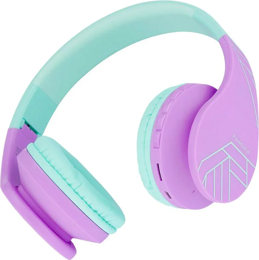 Casti Head-band PowerLocus P1, Wireless, Albastru
