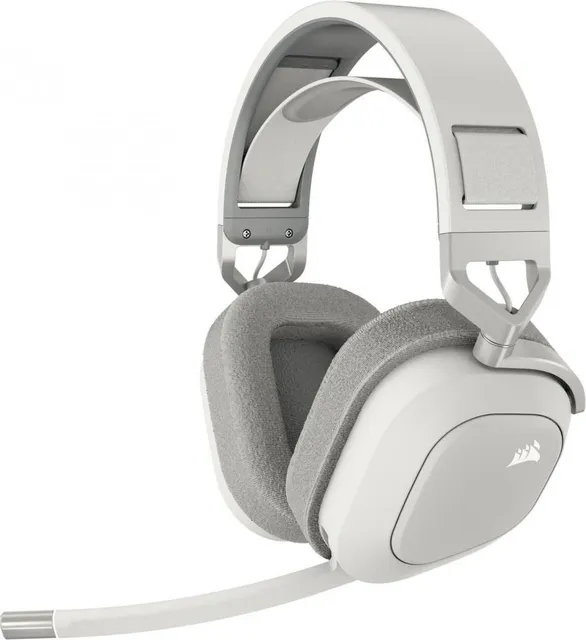 Casti Gaming Head-band Corsair HS80 MAX Wireless, Wireless, Noise Canceling, Alb
