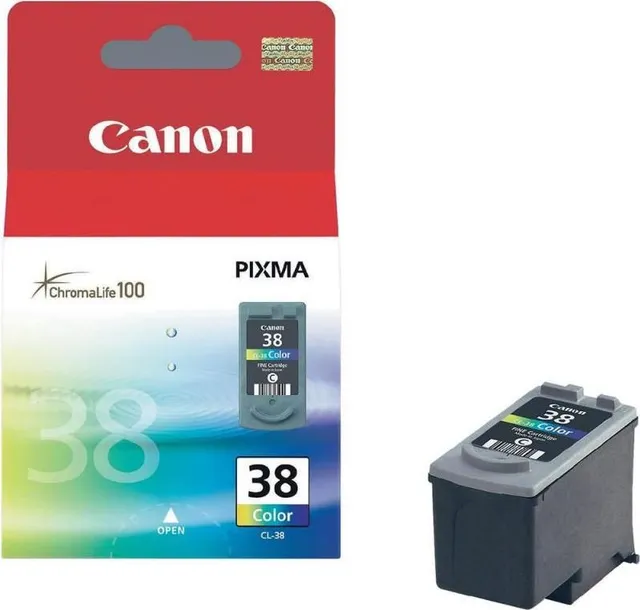 Cartus Canon CL-38, Cyan, Magenta, Yellow