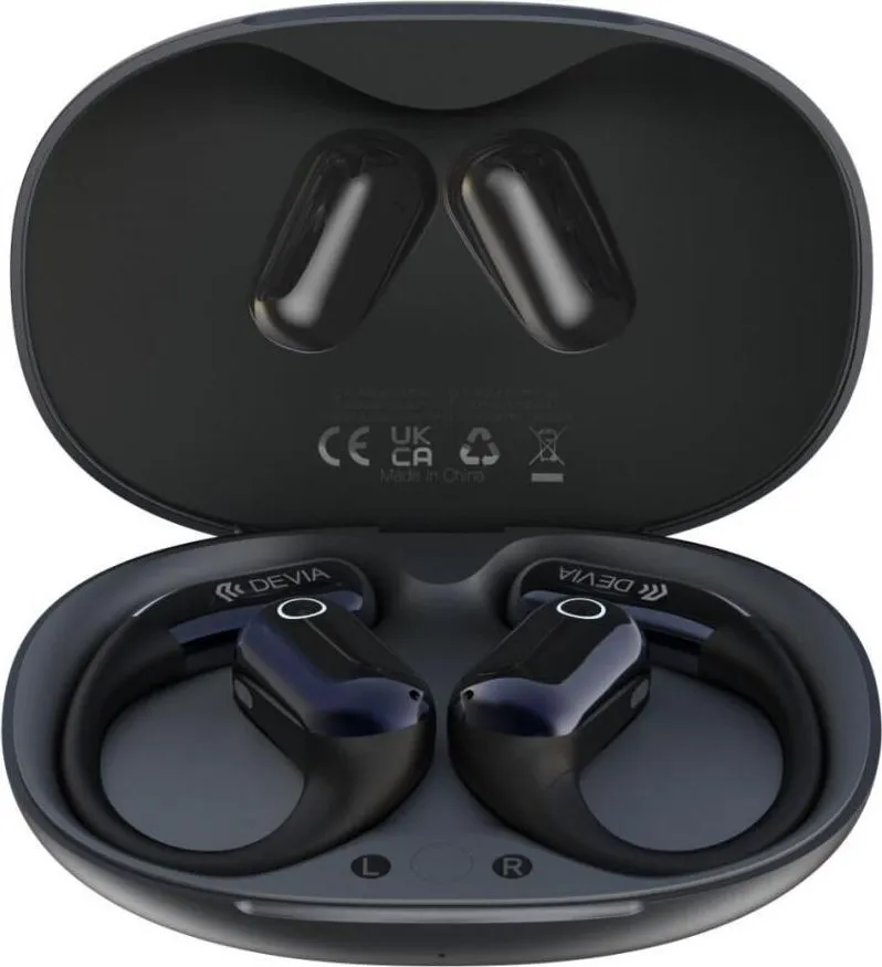 Casti Open-ear Devia OWS Ultra1, Wireless, Negru