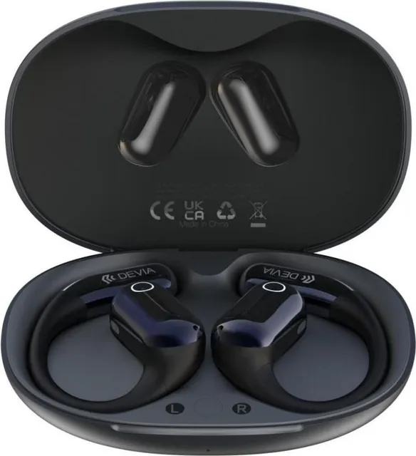 Casti Open-ear Devia OWS Ultra1, Wireless, Negru
