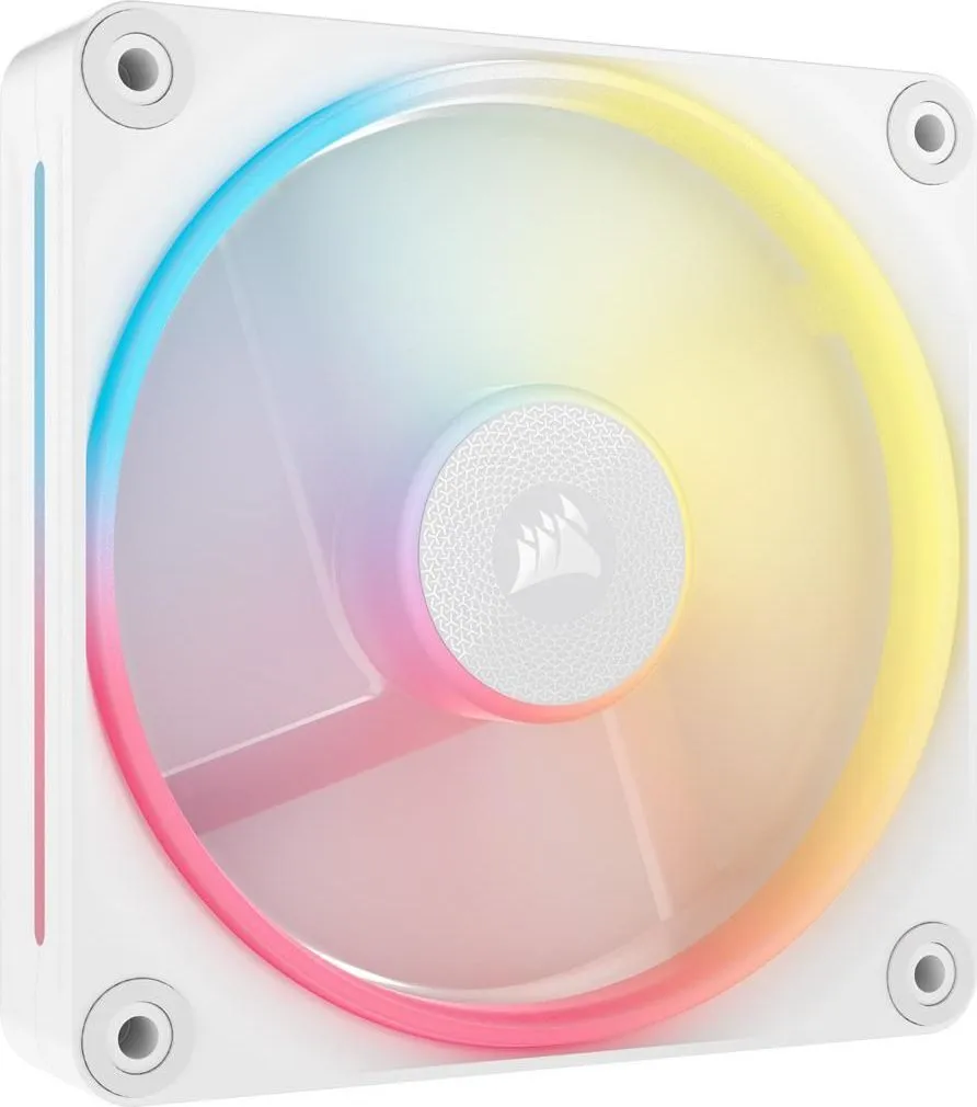 Ventilator Carcasa Corsair iCUE LINK LX120-R RGB, 12 cm, 2400 RPM, RGB, Alb