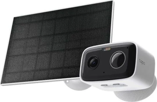 Solar-Powered Security Camera Kit 1 × Tapo C400, 1 × Tapo A201C SPEC:1080p (1920*1080), 2.4 GHz
