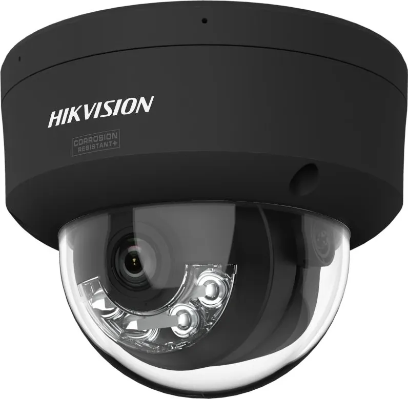 Camera de supraveghere IP Dome 8MP Smart Hybrid Light with ColorVu Hikvision DS-2CD2147G3-LIS2UY(2.8MM)/BK
