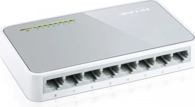 Switch TP-Link TL-SF1008D, 8 port, 10/100 Mbps