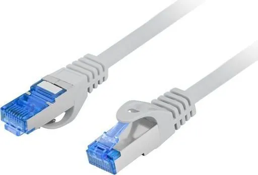 Patch cord Cat.6A S/FTP LSZH CCA 20 m gri, Fluke Passed
