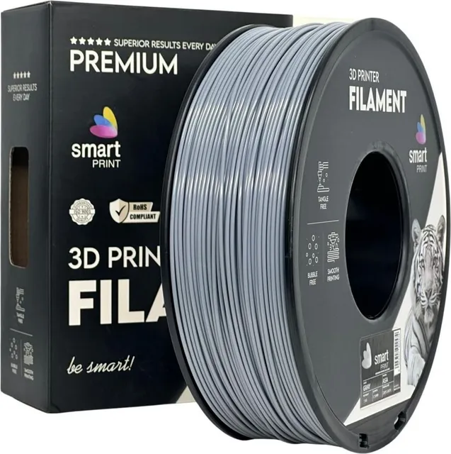 Filament 3D Smart Print, Diamentru 1.75mm, Gri