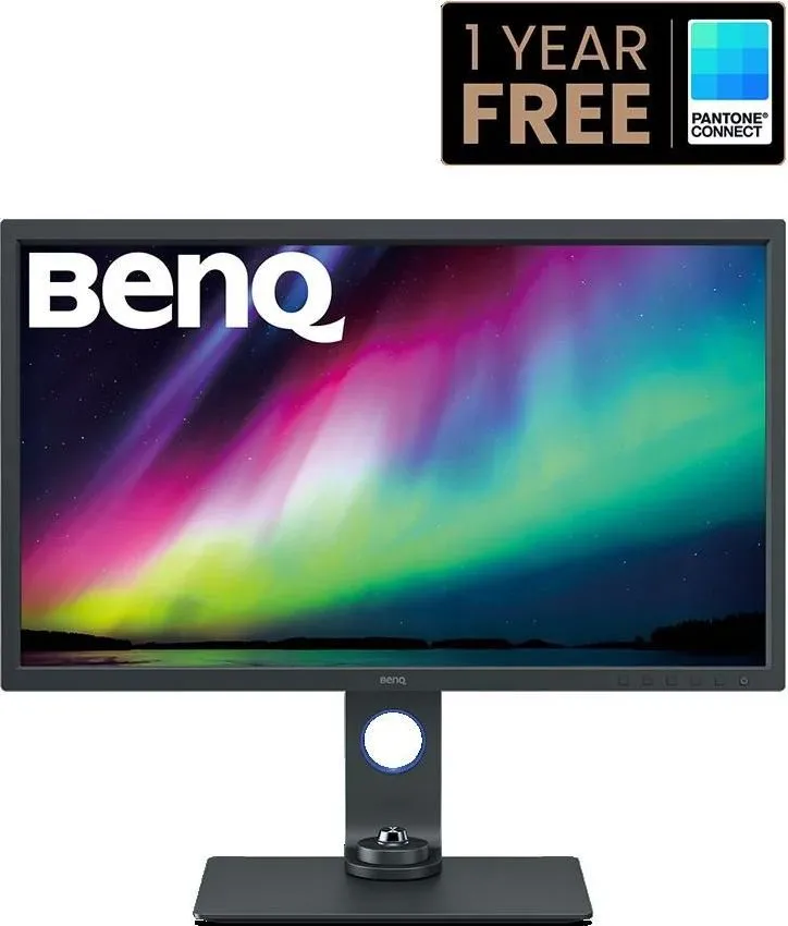 Monitor Consumer BenQ SW321C, 31.2", 3840 x 2160 pixeli, Grey