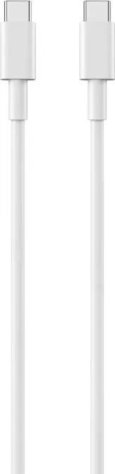 Cablu Lemontti Fast Charge Type-C la Type-C, USB C/ USB C, 1.2m, Alb