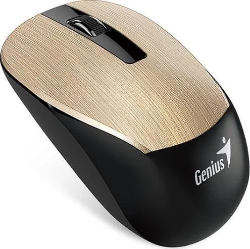 Mouse Wireless Genius NX-7015, 1600 dpi, Auriu
