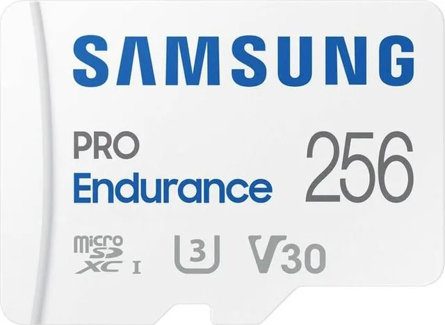 Card de Memorie MicroSDXC Samsung PRO Endurance (2022) UHS-1 Clasa 10 256GB + Adaptor SD