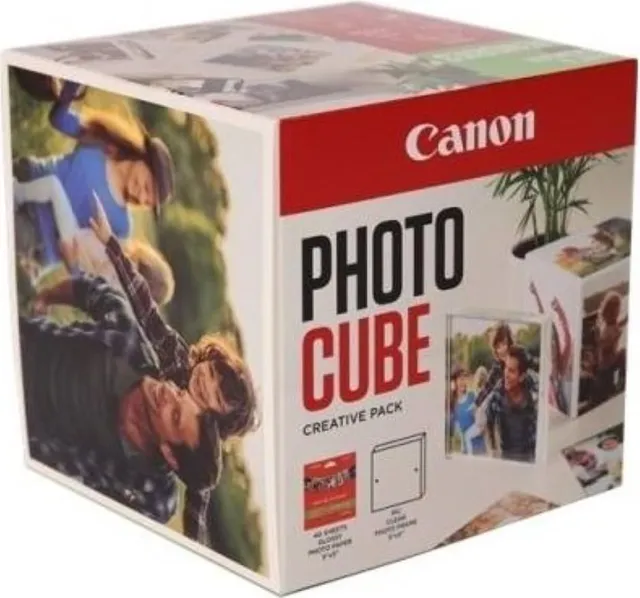 Canon PP-201 13x13CM Photo CUBE WH/OR, 40 coli, 1 x rama foto