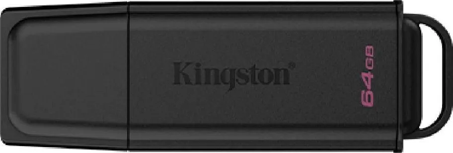 Memorie USB Kingston DataTraveler Exodia 64GB, USB 3.2, Negru