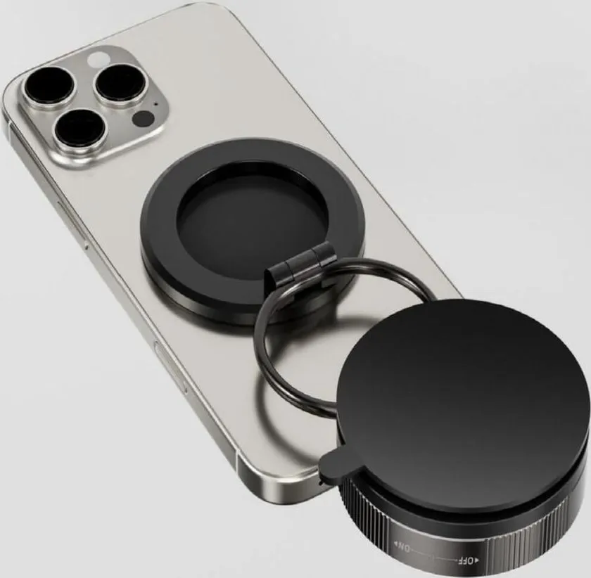 Suport Magnetic Devia Stand Ultra2 Metal, rotatie 360 grade, prindere ventuza, Negru