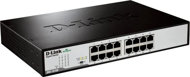 Switch D-Link DGS-1016D, 16 port, 10/100/1000 Mbps