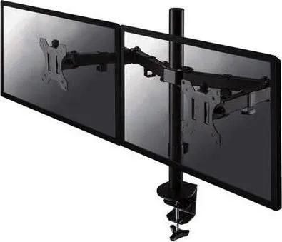 Suport Monitor de Birou Dual, Neomounts by Newstar FPMA-D550DBLACK, 10" - 32", VESA 100x100
