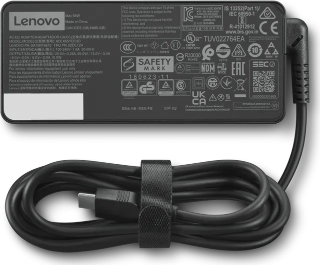 Incarcator Laptop Lenovo GX21W57098, 65W, Negru