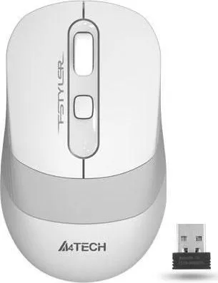 Mouse Wireless A4tech FG10 White, 2000 dpi, alb