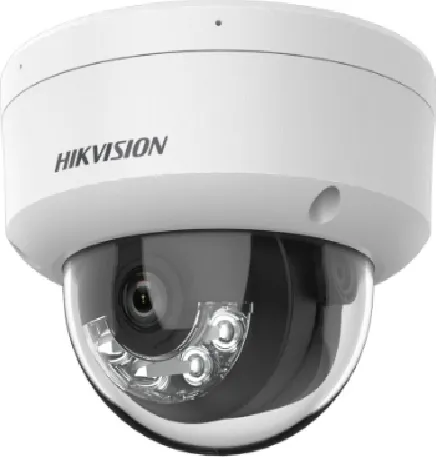 Camera de supraveghere IP Dome 4MP Smart Hybrid Light Hikvision DS-2CD1143G2-LIU(2.8MM), lentila fixa 2.8mm
