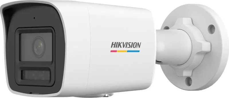 Camera de supraveghere IP Bullet 4MP ColorVu Hikvision DS-2CD1047G2H- LIU(4MM), lentila fixa 4mm